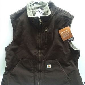 CARHARTT WV001 SHERPA LINED Sandstone Vest